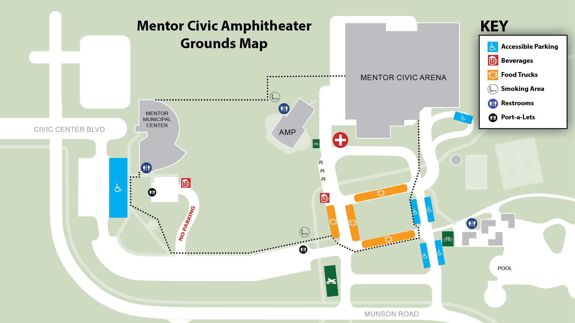 2026 Mentor Rocks Grounds Map