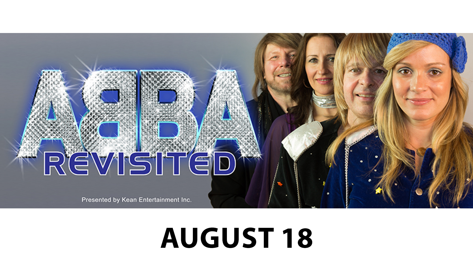 Mentor Rocks with Abba Revisited on August 18, 2026